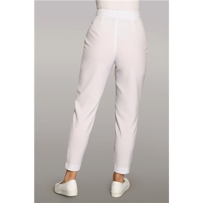 Женские брюки медицинские 1-09 / Стрейч Белый