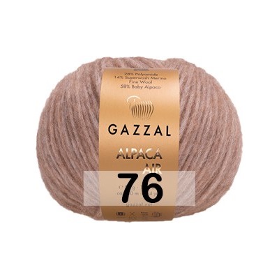 Пряжа Gazzal Alpaca Air