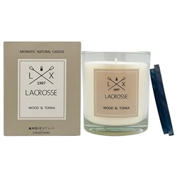 Свеча ароматическая Lacrosse, Wood&Tonka, 60 ч