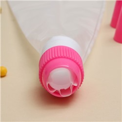 Набор кондитерский Доляна «Бирюза», 6 насадок (основание насадки 2.5 см), 29×19×3.5 см, насадки и МИКС