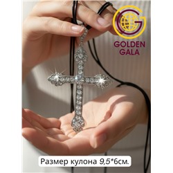 Кулон на кожаном шнурке "Женская грация" Арт КШ2130/21