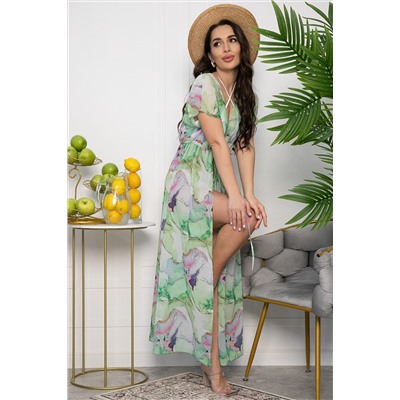 Парео (платье) Изольда (зеленое) П13601-9М