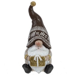 Фигурка декоративная "Гном", L7 W7 H14 см, 2в.
