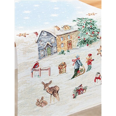 Зима в Простоквашино Салфетка 40х100 см 2105967