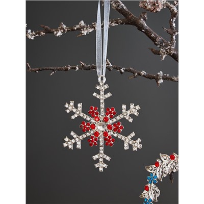 Набор елочных украшений Christmas diamonds из коллекции New Year Essential, 4 шт.