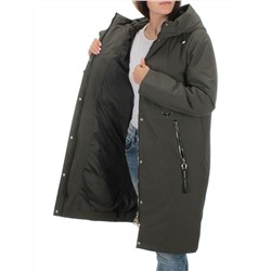 BM22913 DK.GRAY Пальто демисезонное женское (100 гр. синтепон)