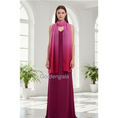 Шарф шифоновый Радуга Арт 0978/6