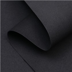 Фоамиран 0.8-1 мм чёрный 60×70 см