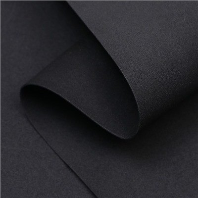 Фоамиран 0.8-1 мм чёрный 60×70 см