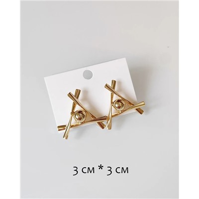 Стильные серьги