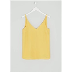 Mustard Double Strap Cami Top
