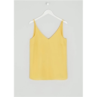 Mustard Double Strap Cami Top