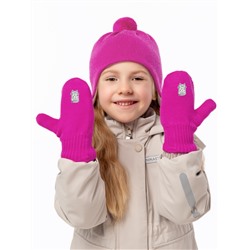 Варежки для девочки NIKASTYLE 14м12025 Фуксия