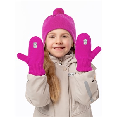 Варежки для девочки NIKASTYLE 14м12025 Фуксия