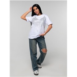 Футболка "Топ" белый женская