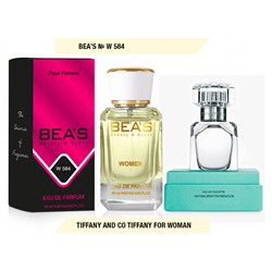 Beas W584 Tiffany & Co Tiffany For Women edp 50 ml, Парфюм женский Beas W584 создан по мотивам аромата Tiffany & Co Tiffany
