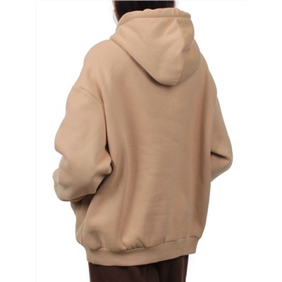 2226 BEIGE Толстовка женская (85% хлопок, 10% полиэстер, 5% спандекс)