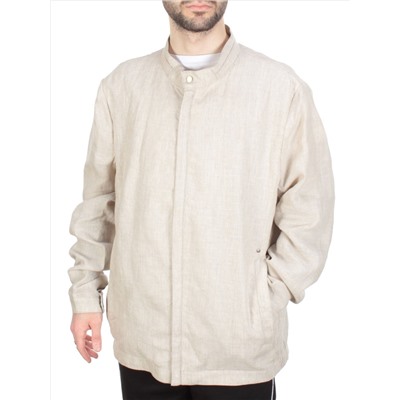 5869L BEIGE Ветровка мужская DSG DONG (100% лён)