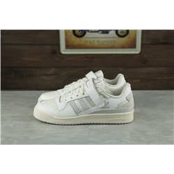 Adidas forum low j из натуральной и смешанной кожи
