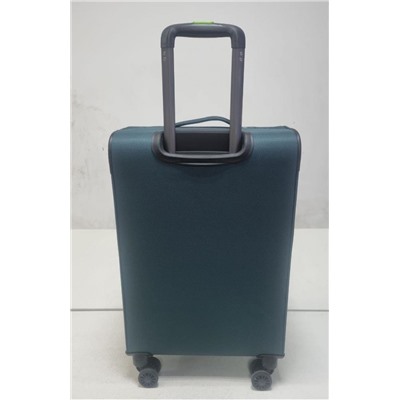 Чемодан ,комплект из 3-х , текстиль, 50124-2 Бирюзовый