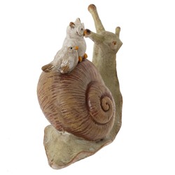 Фигурка декоративная "Улитка", L14,5 W7 H10,5 см