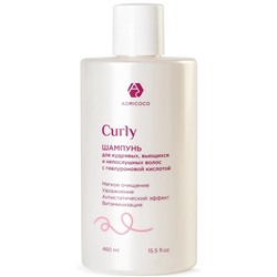 ADRICOCO CURLY Шампунь 400/460 мл для кудрявых волос