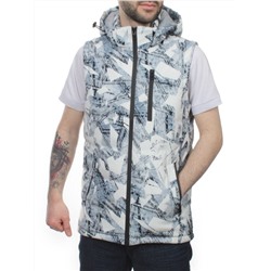 2121 WHITE Жилет мужской (100 гр. синтепон)
