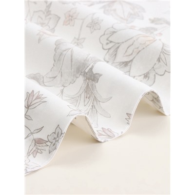 Комплект наволочек SL Home Flower glade, 70×70+3 см, 2 шт., сатин, хлопок 100%
