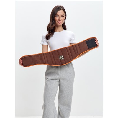 Пояс-корсет согревающий из верблюжьей шерсти с магнитными вставками и медной нитью