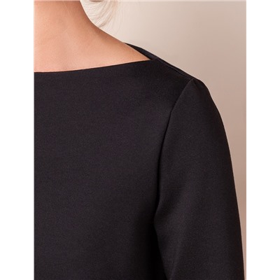 Платье-футляр из плотного джерси