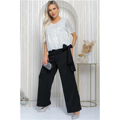 Костюм Первое впечатление (серебро) К11834