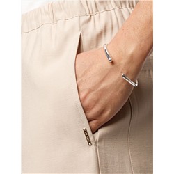 Свободные брюки из плотного лиоцелла на резинке