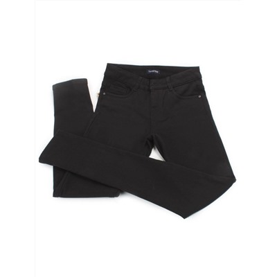 YA9926 BLACK Джинсы женские утепленные