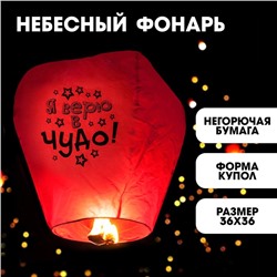 Фонарик желаний «Я верю в чудо!»