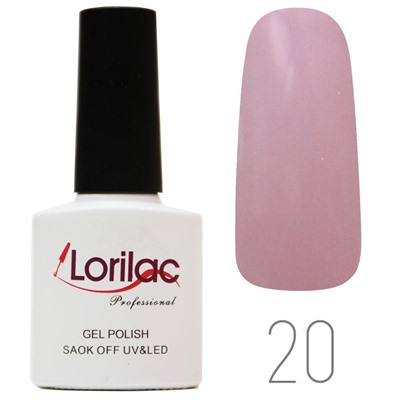 Гель лак Lorilac Professional № 20 10 ml