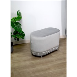 Банкетка SHT-B21-1
                        серое облако / хром лак