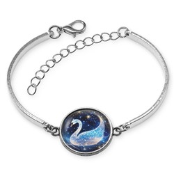 BSI-0109 Браслет металлический Звёздный лебедь