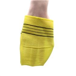 Bath Towel Мочалка-варежка для душа с пилинг-эффектом, однослойная, в ассортименте