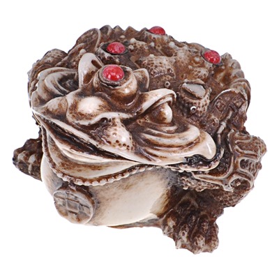 ST012-08 Фигурка Жаба Богатства, 13х10,5х8см