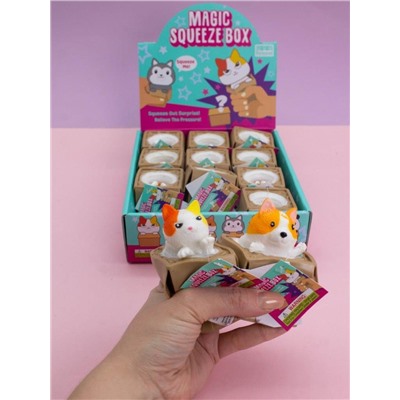 Мялка - антистресс «Magic animal box», шоубокс 12 шт.