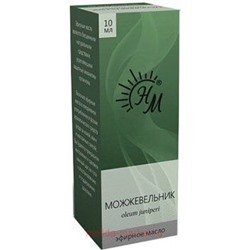 НАТУРАЛЬНЫЕ МАСЛА Масло Можжевеловое 10 мл/эфирное в инд.уп./