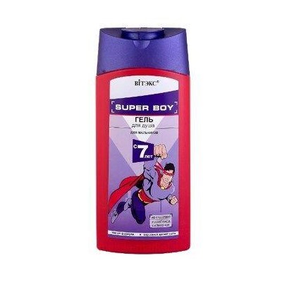 Витэкс Super boy NEW Гель для душа для мальчиков с 7 лет 275 мл
