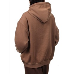 2226 BROWN Толстовка женская (85% хлопок, 10% полиэстер, 5% спандекс)