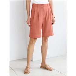 Шорты-бермуды из плотного лиоцелла