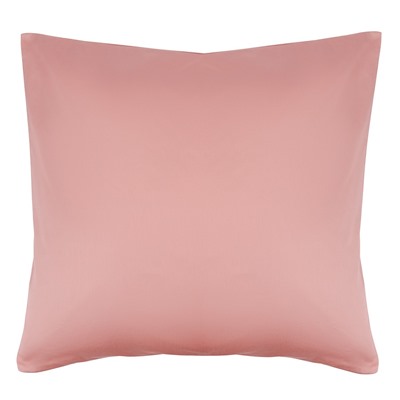 Набор из двух наволочек из сатина темно-розового цвета из коллекции Essential, 70х70 см