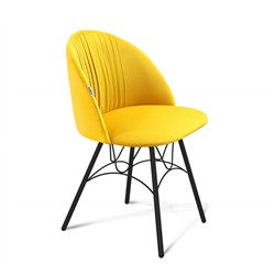 Стул SHT-ST35-1/S100
                        имперский желтый / черный муар
