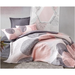 2 сп. Евро 4-х Сезонный КПБ со Стеганным Пододеяльником Ranforce Complete Set MODELINE cotton box