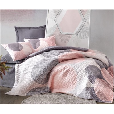 1 сп. 4-х Сезонный КПБ со Стеганным Пододеяльником Ranforce Complete Set MODELINE cotton box