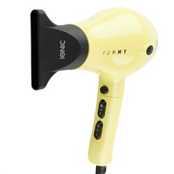 Dewal Beauty Фен для волос / Yummy Aqua HD1000-Yellow, 2000 Вт, желтый