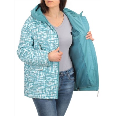 M8517 TURQUOISE Куртка демисезонная женская (100 гр. синтепон) Maria